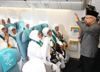 Lepas Jamaah Haji Aceh, Wapres Berikan Pesan Khusus untuk Jaga Kesehatan