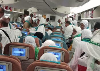 Jamaah Haji Aceh Kloter Pertama Tiba di Jeddah