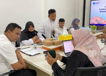 Dishub Aceh mengadakan pertemuan bersama The Aceh Institute di Aula Dishub Aceh, Jum’at, 3 Mei 2024. FOTO/Orinews. Ⓒ Hak cipta foto di atas dikembalikan sesungguhnya kepada pemilik foto