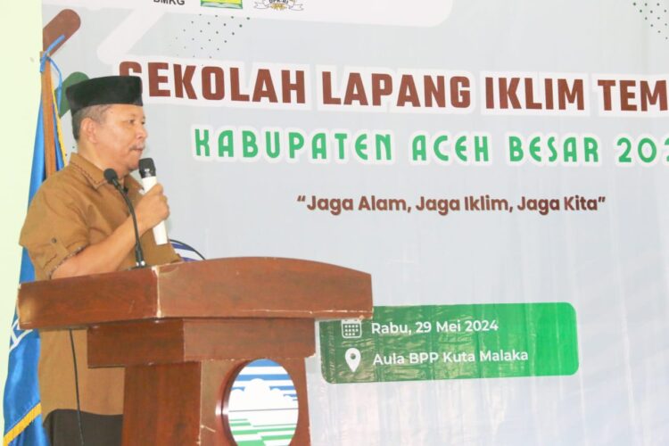 Irmawan Buka Sosialisasi Iklim untuk Petani di Aceh Besar
