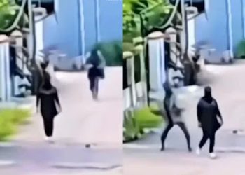 Viral, Pria Diduga ODGJ Timpuk Kepala Emak-emak Pakai Batu hingga Tersungkur