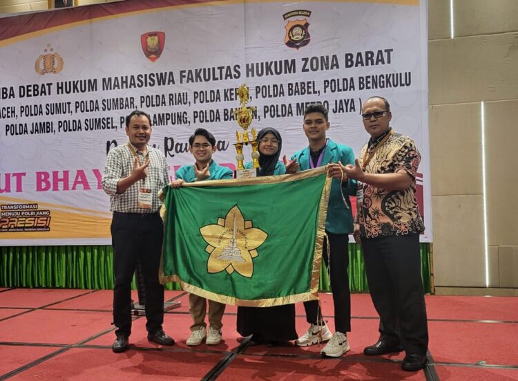 Polda Aceh Raih Juara Pertama Lomba Debat Hukum antar Polda Zona Barat