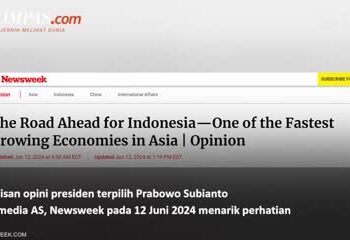 Isi Opini Prabowo di Media AS: Teruskan Program Jokowi, Tapi Tak Singgung IKN