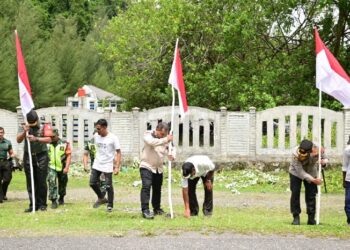 Merah Putih Kepung Aceh Besar dari Seulawah Hingga Kaki Geurutee
