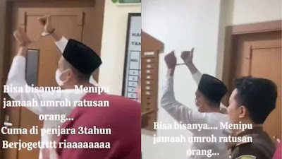 Viral Terdakwa Penipuan Umrah Asyik Berjoget di Depan Korban, Cuma Divonis 3 Tahun Penjara