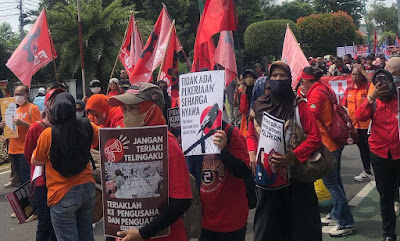 Ribuan Buruh Kepung DPR Besok: Sampai Kiamat Kami Akan Perang!