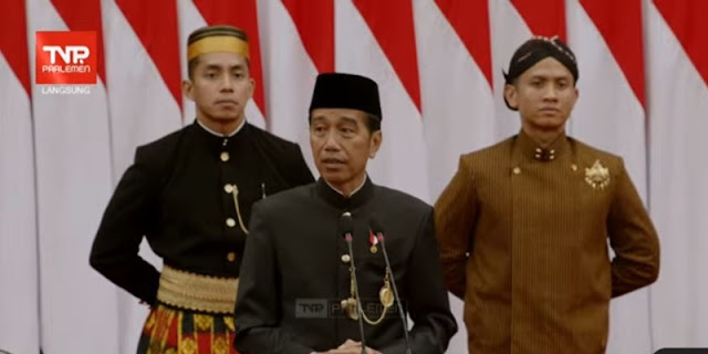 Jokowi di Sidang Tahunan MPR Terakhir Banggakan Kemajuan