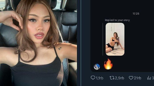 Sosok selebgram asal Indonesia Annette Anastasya Lauda mendapatkan cibiran dari netizen setelah ngaku-ngaku instastorynya direspons petarung UFC, Khabib Nurmagomedov. FOTO/Net. Ⓒ Hak cipta foto di atas dikembalikan sesungguhnya kepada pemilik foto