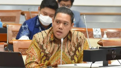 Anggota Komisi I DPR RI Dave Akbarshah Fikarno Laksono. FOTO/DPR RI. Ⓒ Hak cipta foto di atas dikembalikan sesungguhnya kepada pemilik foto