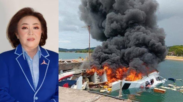 Sosok Ester Tantry, Politisi Demokrat Meninggal Dunia dalam Kebakaran Speedboat di Pelabuhan Bobong