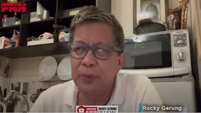 Rocky Gerung Sebut Jokowi Hitler Jawa: Lahir dari Proses Demokrasi kemudian Merusaknya