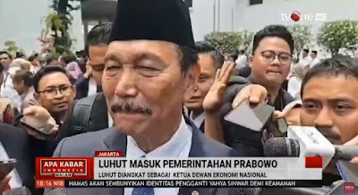 Lagi, Luhut Rangkap Jabatan di Era Prabowo sebagai Ketua Dewan Ekonomi + Penasihat Khusus Presiden