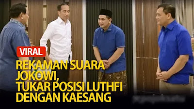 Tangkapan layar sebuah video yang diduga berisi rekaman suara Presiden RI ke-7, Joko Widodo (Jokowi), beredar luas di media sosial dan menuai perhatian publik. FOTO/Tangkapan Layar. Ⓒ Hak cipta foto di atas dikembalikan sesungguhnya kepada pemilik foto