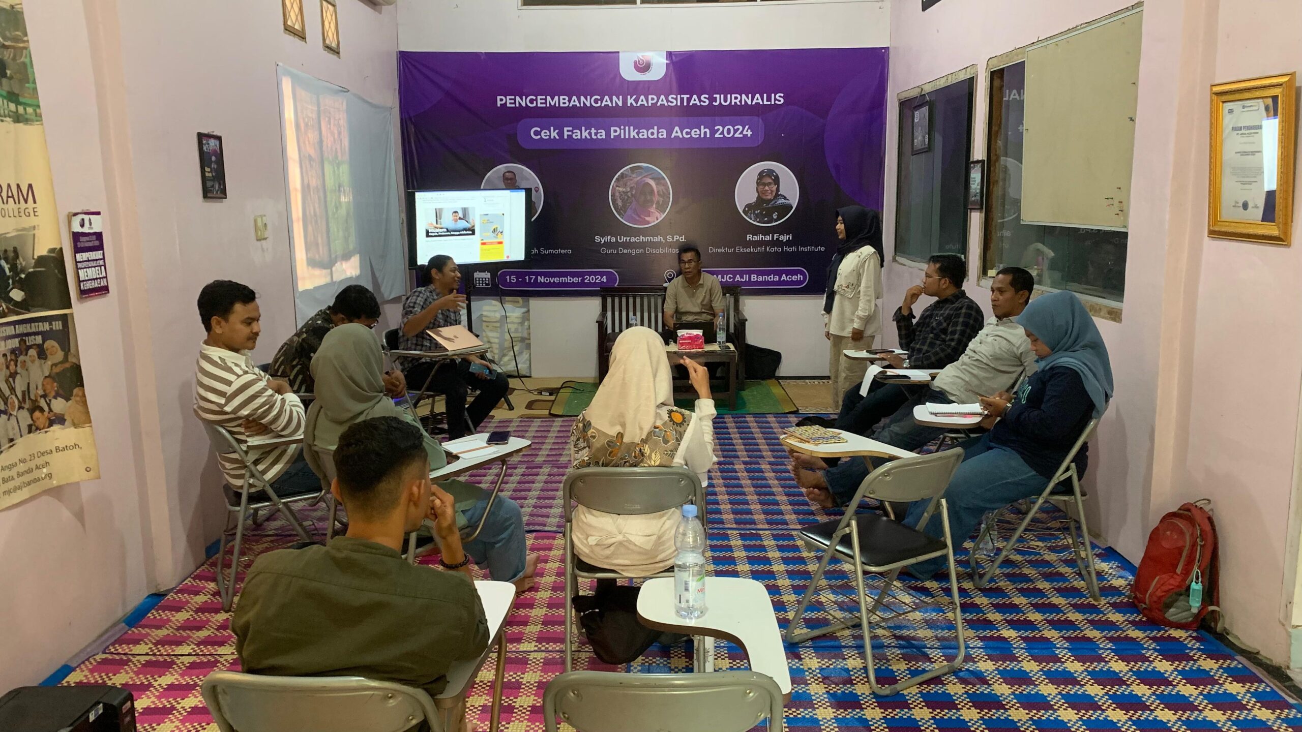 Wujudkan Pilkada Inklusif, AJI Banda Aceh Latih Jurnalis Perkuat Informasi Kelompok Marjinal