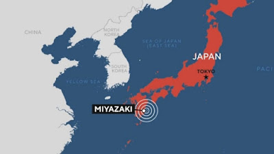 Tsunami Setinggi 1 Meter Terjang Jepang Usai Gempa 6,9 SR