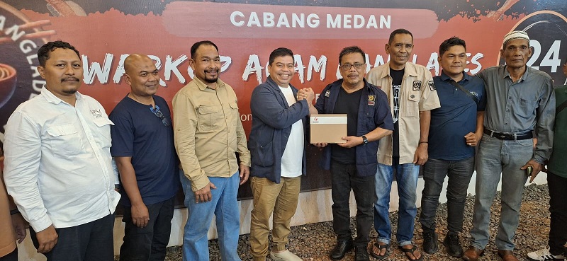 Ikatan Keluarga Aceh (IKA) Kalimantan Selatan menggelar jamuan dan silaturahmi bersama kontingen Aceh yang hadir dalam peringatan Hari Pers Nasional (HPN) 2025 di Kalimantan Selatan, Minggu (9/2/2025). FOTO/Dok. Orinews. Ⓒ Hak cipta foto di atas dikembalikan sesungguhnya kepada pemilik foto