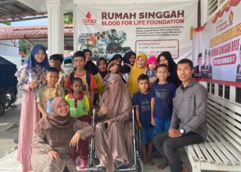 Rumah Singgah Yayasan Blood For Life Foundation (BFLF) Indonesia terus menjadi tempat bernaung bagi pasien dan keluarga kurang mampu yang tengah menjalani pengobatan di Rumah Sakit Umum Daerah dr. Zainoel Abidin (RSUDZA) Banda Aceh. FOTO/Net.