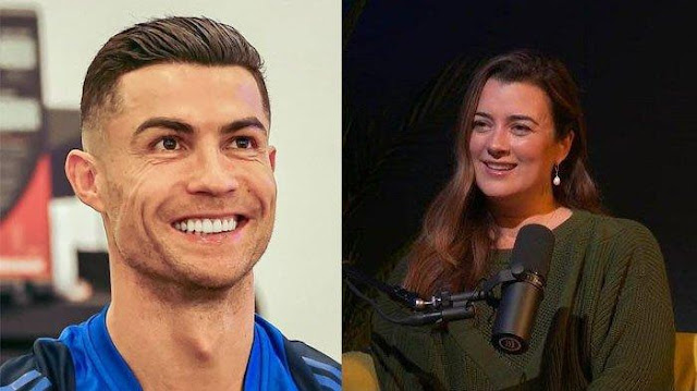 Sosok artis Cote de Pablo yang berhasil membujuk pemain bintang sepak bola asal Portugal, Cristiano Ronaldo datang ke Indonesia. FOTO/Kolase. Ⓒ Hak cipta foto di atas dikembalikan sesungguhnya kepada pemilik foto