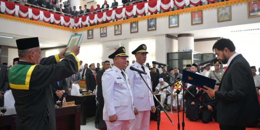 Mualem Ajak Bupati-Wakil Bupati Bersinergi Majukan Aceh Utara