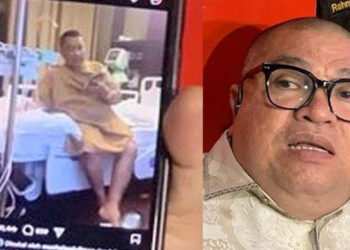 Razman Nasution menanggapi foto yang diunggah Hotman Paris saat sedang berobat di Singapura. Alih-alih mendoakan agar Hotman lekas sembuh, Razman mengaku malah teringat dengan mendiang Alvin Lim. FOTO/Kolase. Ⓒ Hak cipta foto di atas dikembalikan sesungguhnya kepada pemilik foto