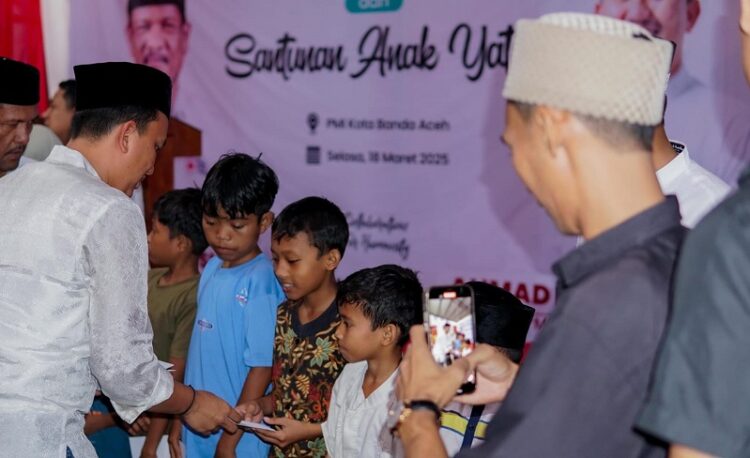 PMI Banda Aceh Buka Puasa Bersama Anak Yatim dan Penderita Thalassemia