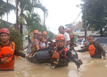 Banjir di Kota Bekasi Paling Parah