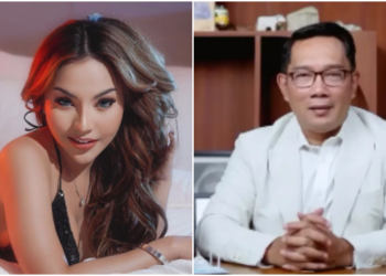 Lisa Mariana (kiri), Ridwan Kamil (kanan). FOTO/Kolase. Ⓒ Hak cipta foto di atas dikembalikan sesungguhnya kepada pemilik foto