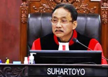 Ketua Mahkamah Konstitusi (MK) Suhartoyo. FOTO/Net. Ⓒ Hak cipta foto di atas dikembalikan sesungguhnya kepada pemilik foto