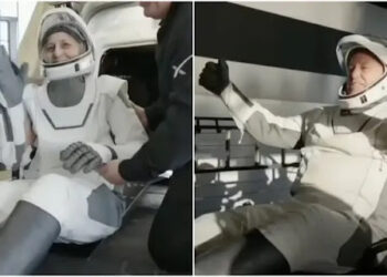 Setelah hampir sembilan bulan terjebak di ruang angkasa, astronot NASA Butch Wilmore dan Suni Williams akhirnya kembali ke Bumi pada hari Selasa waktu setempat, 18 Maret 2025. FOTO/Net. Ⓒ Hak cipta foto di atas dikembalikan sesungguhnya kepada pemilik foto