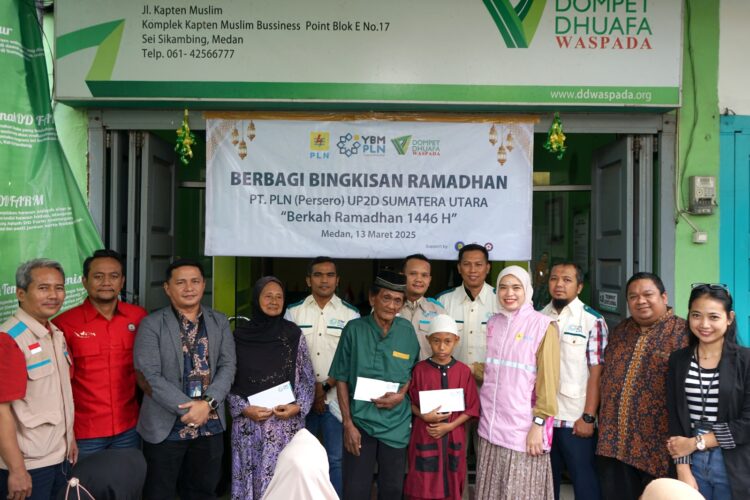 PLN UP2D SU-DD Wapada Berbagi Bingkisan Ramadan