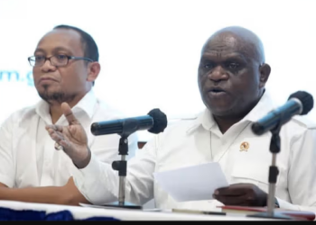 Menteri Hak Asasi Manusia (HAM) Natalius Pigai. FOTO/Net. Ⓒ Hak cipta foto di atas dikembalikan sesungguhnya kepada pemilik foto