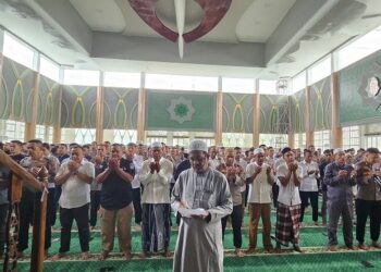 Polda Aceh Gelar Shalat Ghaib untuk Personel yang Gugur dalam Tugas di Way Kanan