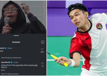Pebulutangkis Fajar Alfian Trending Topic, Diduga Body Shaming ke Emak-emak Lagi Demo