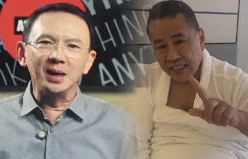 Pengacara kondang Hotman Paris menanggapi pernyataan eks Komisaris Utama (Komut) PT Pertamina (Persero), Basuki Tjahaja Purnama (Ahok), yang belakangan ini ramai membongkar dugaan korupsi di tubuh Pertamina. FOTO/Kolase. Ⓒ Hak cipta foto di atas dikembalikan sesungguhnya kepada pemilik foto