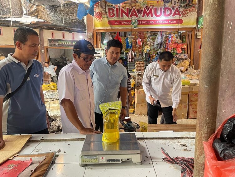 Takaran MinyaKita di Banda Aceh Sesuai Kemasan, Masyarakat Tak Perlu Khawatir