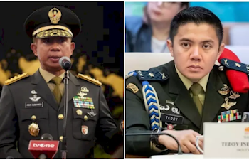 Panglima Minta Tentara di Kementerian Pensiun, Letkol Teddy Mundur dari TNI?