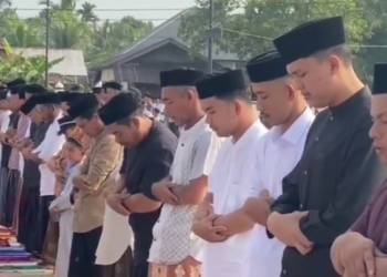 Ribuan warga di Nagan Raya Aceh sudah rayakan Idul Fitri