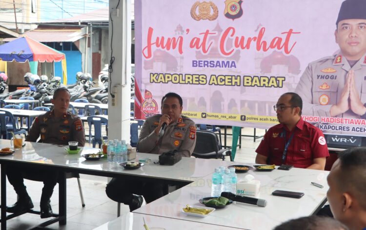 Temu Ramah Dengan Wartawan, Kapolres Aceh Barat Sampaikan Pesan Penting