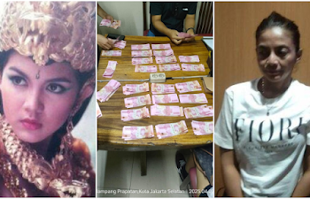 Artis Angling Dharma Sekar Arum Ditangkap! Diduga Edarkan Uang Palsu Ratusan Juta