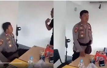 Viral Oknum Polisi Diduga Pegang-pegang Paha Penjual Kopi, Suami Korban Ngamuk di Kantor Polisi