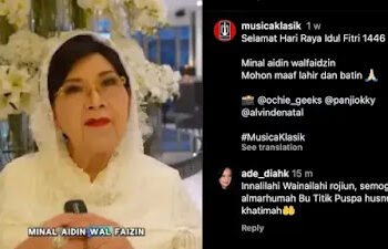 Artis legendaris, Titiek Puspa. FOTO/Net. Ⓒ Hak cipta foto di atas dikembalikan sesungguhnya kepada pemilik foto