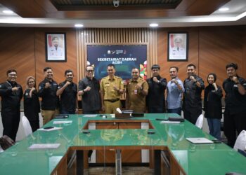 Plt Sekda Aceh Terima Silaturahmi Pengurus Forum Backstagers Indonesia