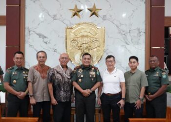 Pangdam IM Terima Audiensi Dirut Migas Bappenas dan Komut PEMA di Balee Sanggamara