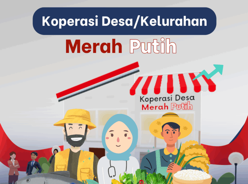 Ilustrasi Koperasi Desa Merah Putih. Dok. Kementerian Desa. Ⓒ Hak cipta foto di atas dikembalikan sesungguhnya kepada pemilik foto