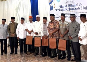 PB-Hikmad Gelar Halal Bihalal dan Peusijuek Jamaah Calon Haji Asal Meureudu-Meurah Dua