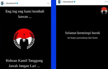 Ridwan Kamil membenarkan bahwa akun Instagram pribadinya diretas oleh oknum tak bertanggung jawab. FOTO/Net. Ⓒ Hak cipta foto di atas dikembalikan sesungguhnya kepada pemilik foto