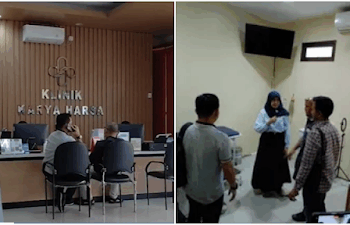 Kali ini giliran mantan perawat yang bongkar kelakuan bejat dokter kandungan cabul di Garut, Jabar bernama dokter M Syafril Firdaus atau dokter Iril Syafril. FOTO/Kolase. Ⓒ Hak cipta foto di atas dikembalikan sesungguhnya kepada pemilik foto
