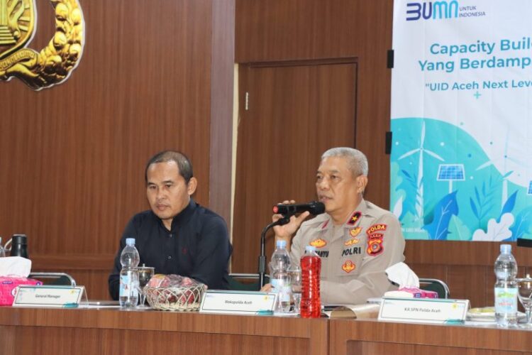 Wakapolda Jadi Pemateri pada Raker PLN UID Aceh