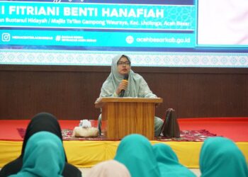 Kajian Rutin Halaqah TP-PKK Aceh Besar Kembali Digelar