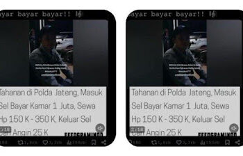 Beredar Tarif Pungli di Rutan Polda Jateng: Sewa HP Rp 150 Ribu Per Jam, Keluar Main Rp25 Ribu